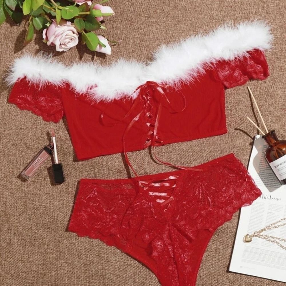 Mrs. Claus Santa Costume Lingerie